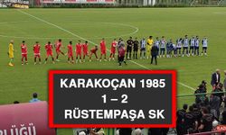 Karakoçan 1985 1 – 2 Rüstempaşa SK