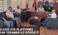 Elazığ STK Platformu, Başkan Toraman İle Görüştü