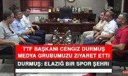 TTF Başkanı Cengiz Durmuş Medya Grubumuzu Ziyaret Etti