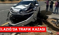 Elazığ’da Trafik Kazası