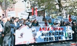 Ankara’da Filistin’de ölenler için gıyabı cenaze namazı kılındı