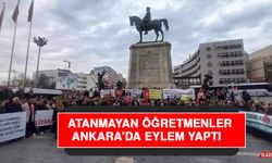Atanmayan Öğretmenler Ankara’da Eylem Yaptı