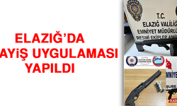 Elazığ’da Asayiş Uygulaması Yapıldı