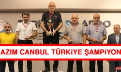 Kazım Canbul Türkiye Şampiyonu