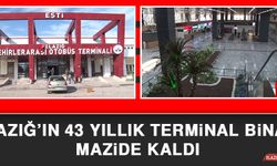 43 Yıllık Terminal Binası Mazide Kaldı