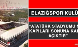 Elazığspor’dan  Süper Kupa Maçı Açıklaması