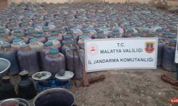 Malatya'da 13 Bin 464 Litre Kaçak Şarap Ele Geçirildi