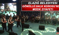 Elazığ Belediyesi Gönüllü Halk Korosu’ndan Müzik Ziyafeti