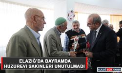 Elazığ’da Bayramda Huzurevi Sakinleri Unutulmadı