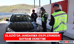 Elazığ’da Jandarma Ekiplerinden Bayram Denetimi