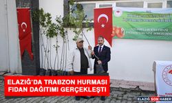 Elazığ’da Trabzon Hurması Fidan Dağıtımı Gerçekleşti