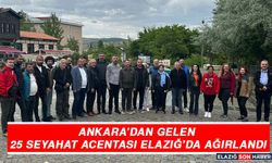 Ankara’dan Gelen 25 Seyahat Acentası Elazığ’da Ağırlandı