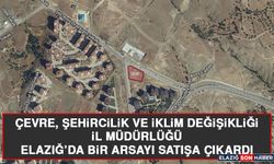 İl Müdürlüğü Elazığ'da Bir Arsayı Satışa Çıkardı