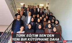 Türk Eğitim Sen’den Yeni Bir Kütüphane Daha