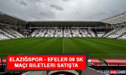 Elazığspor - Efeler 09 SK Maçı Biletleri Satışta