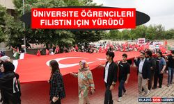 Üniversite Öğrencileri Filistin İçin Yürüdü