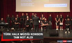 Türk Halk Müziği Konseri Tam Not Aldı