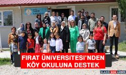 Fırat Üniversitesi’nden Köy Okuluna Destek