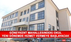 Güneykent Mahallesindeki Okul Yeni Dönemde Hizmet Vermeye Başlayacak