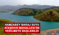 Hamzabey Baraj Suyu, Ataşehir Mahallesi’ne Verilmeye Başlanıldı