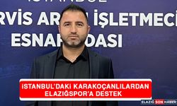 İstanbul’daki Karakoçanlılardan Elazığspor’a Destek