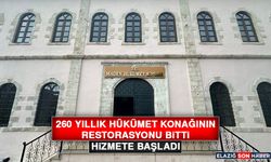 260 Yıllık Hükümet Konağının Restorasyonu Bitti