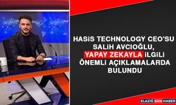 Hasis Technology CEO'su Salih Avcıoğlu, Yapay Zekayla İlgili Önemli Açıklamalarda Bulundu