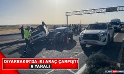 Diyarbakır’da İki Araç Çarpıştı: 6 Yaralı