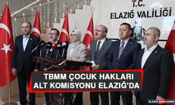 TBMM Çocuk Hakları Alt Komisyonu Elazığ'da