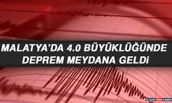 Malatya’da 4.0 Büyüklüğünde Deprem Meydana Geldi