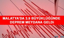 Malatya’da 3.9 Büyüklüğünde Deprem Meydana Geldi