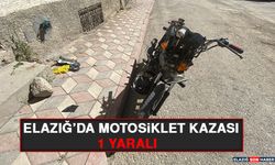 Elazığ’da Motosiklet Kazası: 1 Yaralı