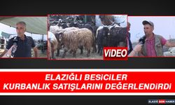 Elazığlı Besiciler Kurbanlık Satışlarını Değerlendirdi