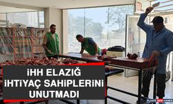 İHH Elazığ İhtiyaç Sahiplerini Unutmadı