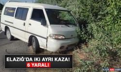 Elazığ’da İki Ayrı Kaza: 6 Yaralı