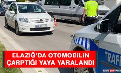 Elazığ’da Otomobilin Çarptığı Yaya Yaralandı