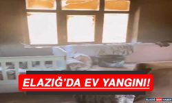 Elazığ’da Ev Yangını