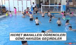 Hicret Mahallesi Öğrencileri Günü Havuzda Geçirdiler