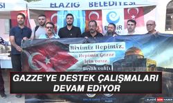 Gazze’ye Destek Çalışmaları Devam Ediyor