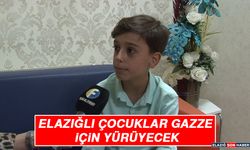 Elazığlı Çocuklar Gazze İçin Yürüyecek