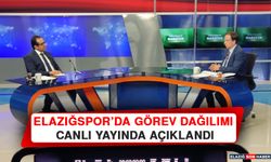 Elazığspor’da Görev Dağılımı Belli Oldu