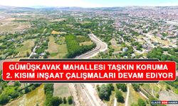 Gümüşkavak Mahallesi Taşkın Koruma 2. Kısım İnşaat Çalışmaları Devam Ediyor