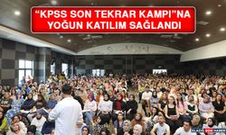 “KPSS Son Tekrar Kampı’na” Yoğun Katılım Sağlandı