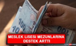 Meslek Lisesi Mezunlarına Destek Arttı