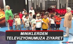 Miniklerden Televizyonumuza Ziyaret