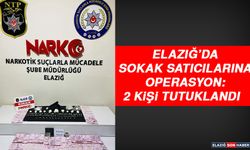 Elazığ’da Sokak Satıcılarına Operasyon: 2 Tutuklama