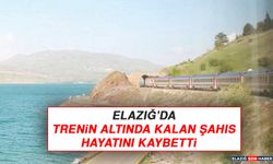 Elazığ’da Trenin Altında Kalan Şahıs Hayatını Kaybetti