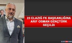 23 Elazığ FK Başkanlığına Arif Osman Gençtürk Seçildi