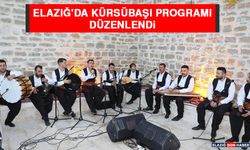 Elazığ'da Kürsübaşı Programı Düzenlendi