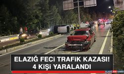 Elazığ'da Feci Kaza: 4 Yaralı!